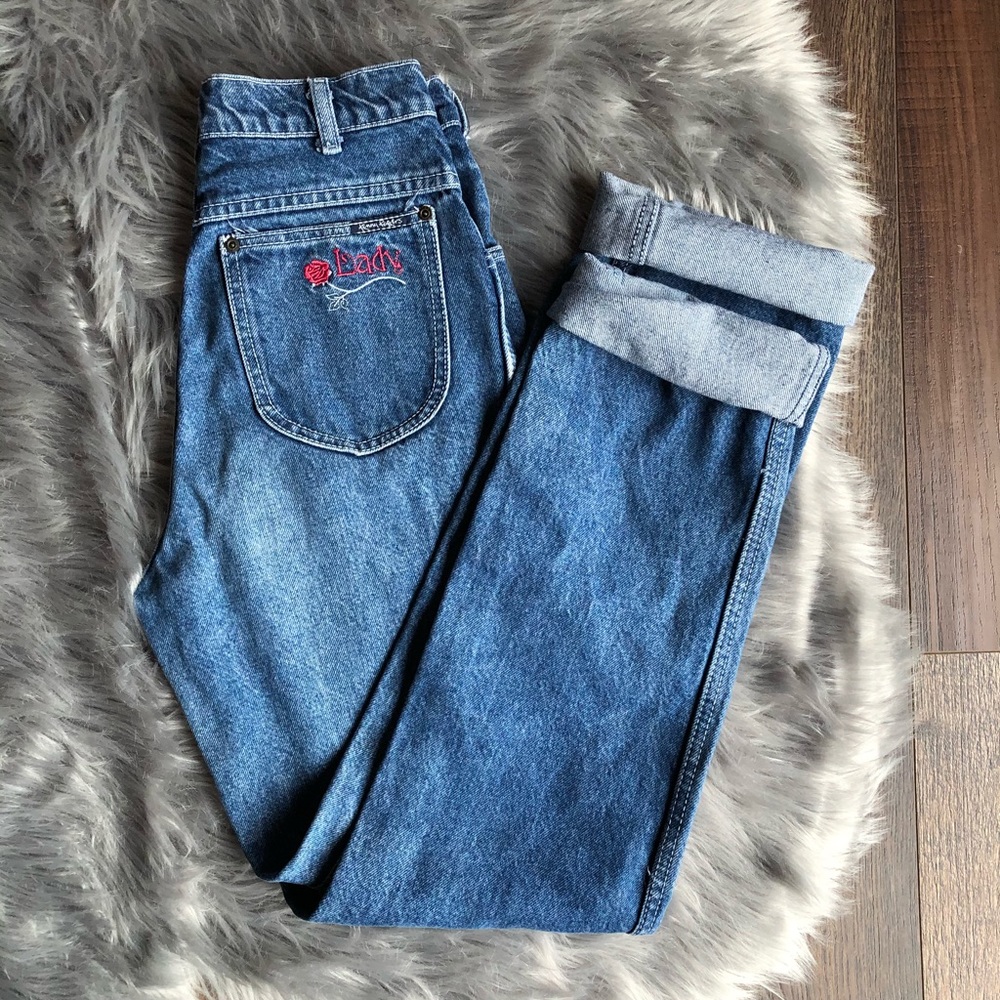 Vintage Kenny Rogers Relaxed Lady High-Rise Jeans